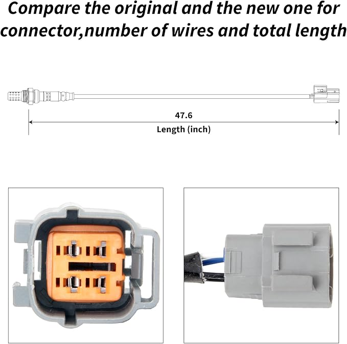 234-4044 Oxygen Sensor Downstream Compatible - Image 2