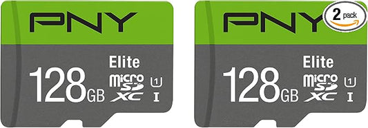 PNY 128GB Elite Class 10 U1 microSDXC Flash Memory Card by PNY