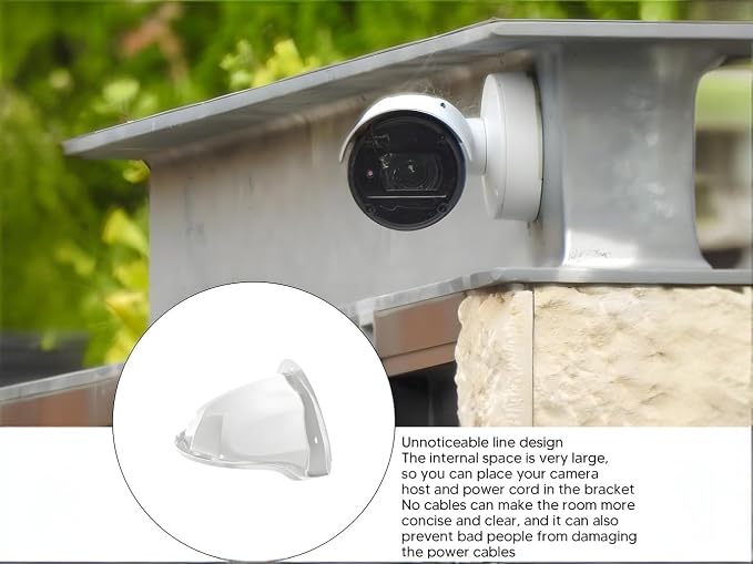 Sun Rain Shade Cover Outdoor, CCTV Security Camera Top Shield Protective Roof - Image 6