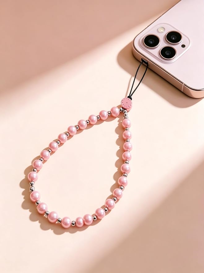 Phone Charm Beaded Strap Cute Cell Phone Wrist Straps String Accessories Hand - Image 6