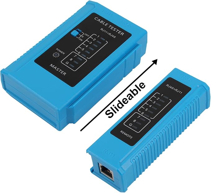 2Pcs LAN Cable Tester RJ45 RJ11 RJ12 Network Ethernet Tester - Image 5