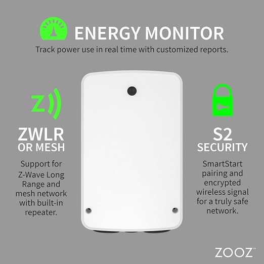 Zooz Z-Wave Long Range High Power Relay ZEN78 800LR | Z-Wave Hub Required - Image 3