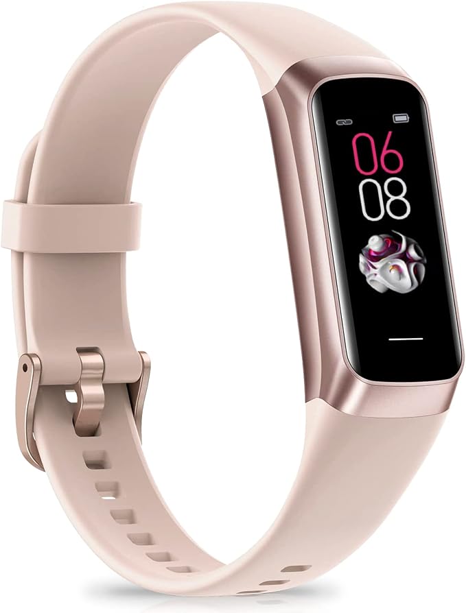 Fitness Tracker with 24/7 Heart Rate, Health Tracker with Step Counter Calories by Bakoor