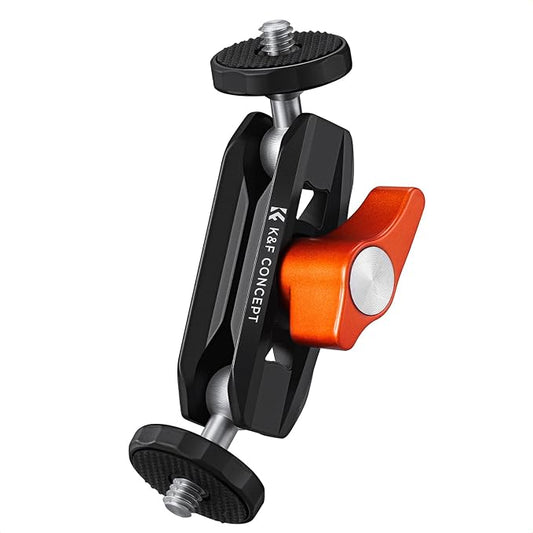 K&F CONCEPT Articulating Mini Magic Arm 360° Swivel Dual Ball Heads by KFCONCEPT