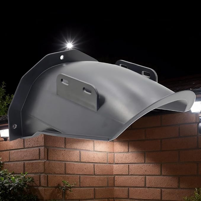 DGQ Outdoor CCTV Camera Top Cover, Weatherproof Glare Protection Cover Sunshade - Image 6