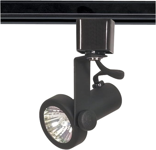 Nuvo Lighting TH322 Transitional One Light Track Head from Track Heads Black by Nuvo