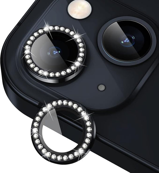 for iPhone 14 / iPhone 14 Plus Camera Lens Protector Bling, 9H Hardness by Xfilm