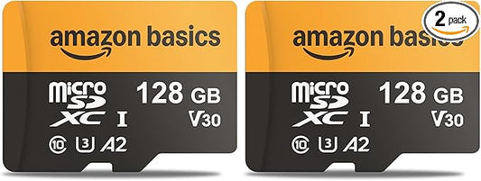 Amazon Basics 128GB microSDXC Memory Card by AmazonBasics