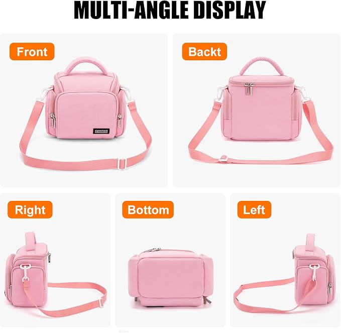 CADeN Compact Camera Shoulder Crossbody Bag Case Compatible - Image 7