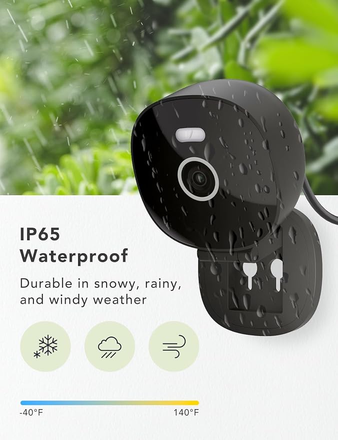 2K Wired Security Camera, Indoor/Outdoor - Image 3