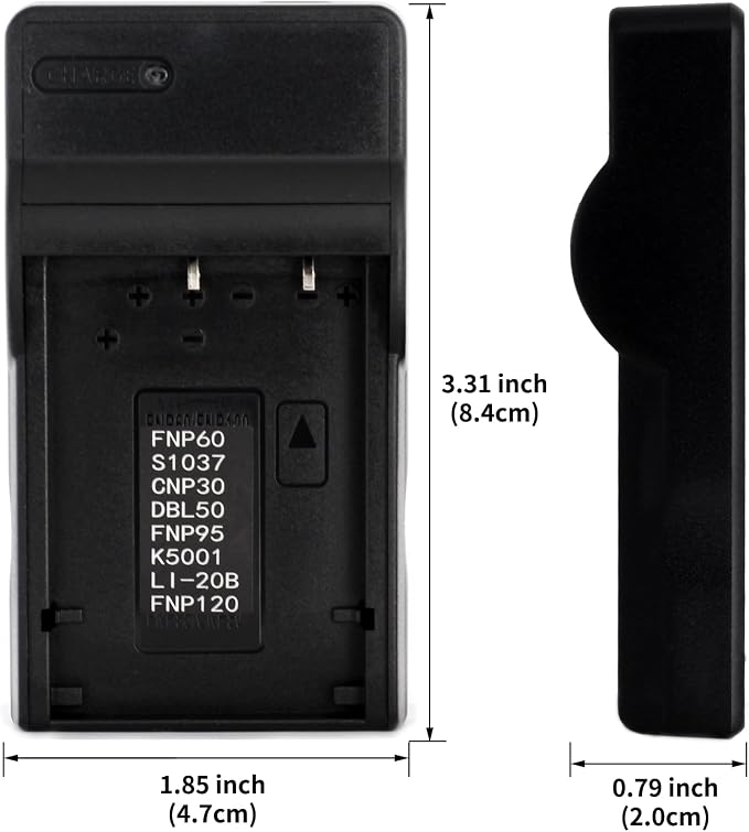 Norifon NP-120 USB Charger for Fujifilm FinePix 603, FinePix F10, FinePix F10 - Image 4