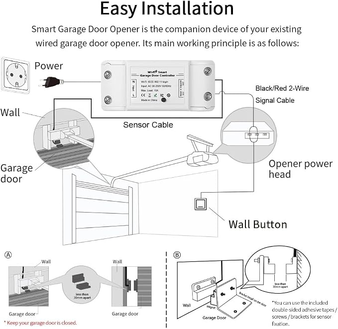 SSKT Smart Garage Door Opener – Compatible - Image 7