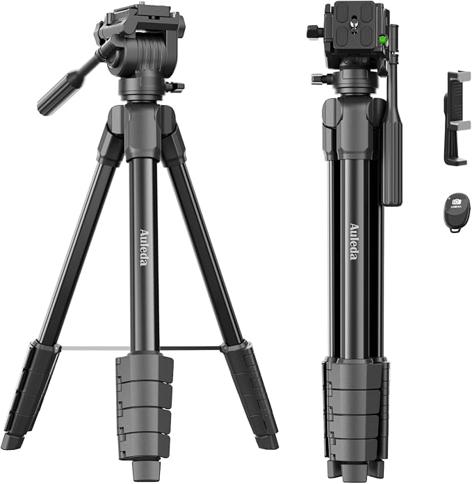 Camera Tripod 61" Lightweight Auminum Tripod by AuledaPhotography
