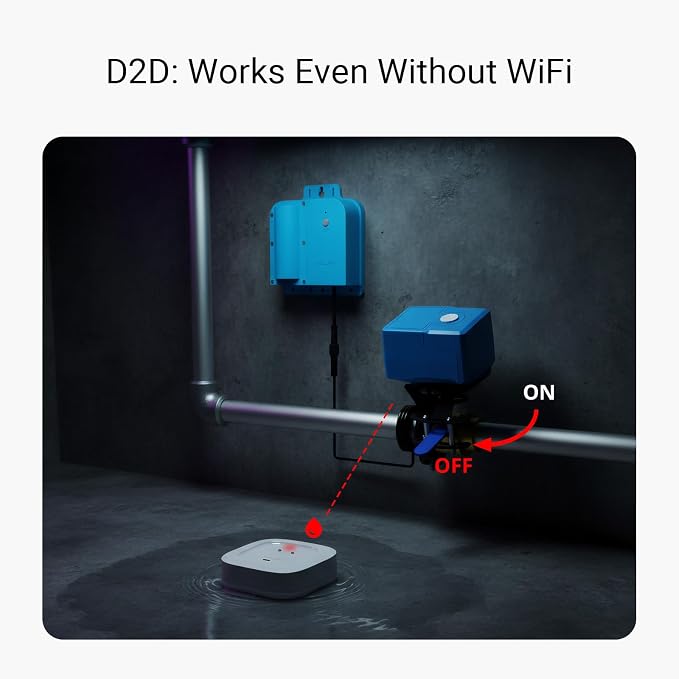 YoLink Water Leak Starter Kit: Hub + 4 Leak Sensor 4, LoRa Long-Range, - Image 5