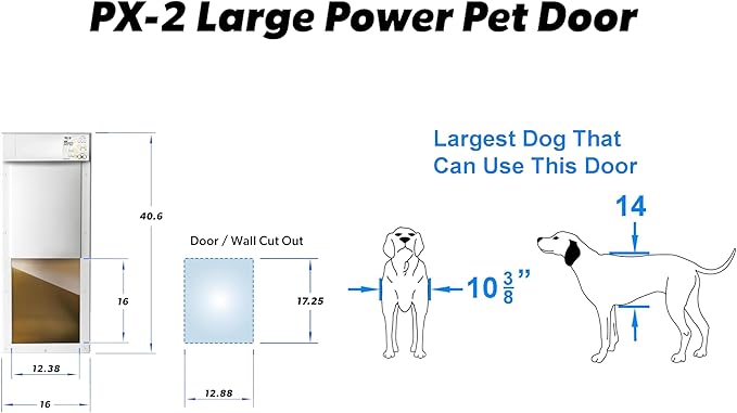 Genuine Power Pet Fully Automatic Pet Door from High Tech Pet Brand. Pet Collar - Image 8