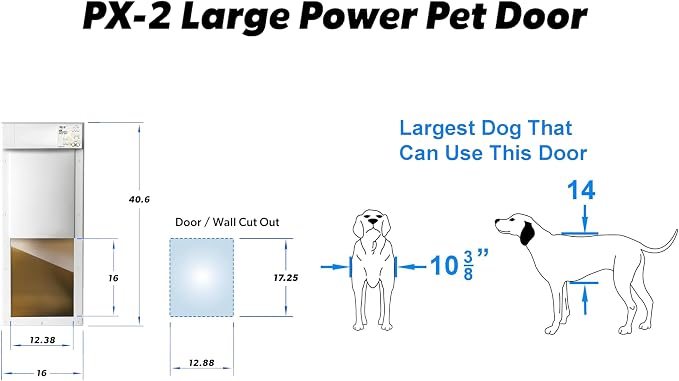 Power Pet Automatic Electronic Pet Door by High Tech Pet - Image 6