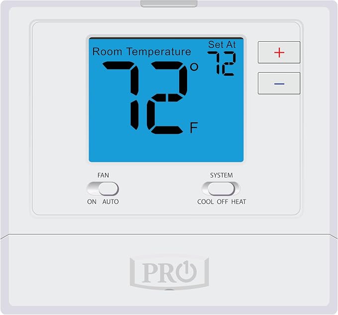 PRO1 T701 Single Stage Non-Programmable Wall Thermostat - Image 4