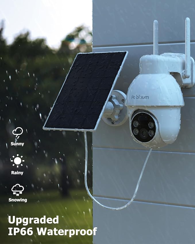 Security Camera Wireless Outdoor, 2K Solar Security Camera, Battery Powered - Image 4