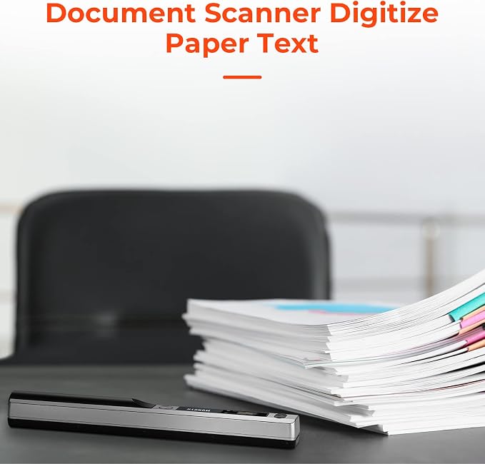 MUNBYN Portable Scanner, 900 DPI Photo Scanner - Image 8