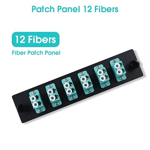 6 Duplex LC/OM3 Fiber Patch Panel - Image 3