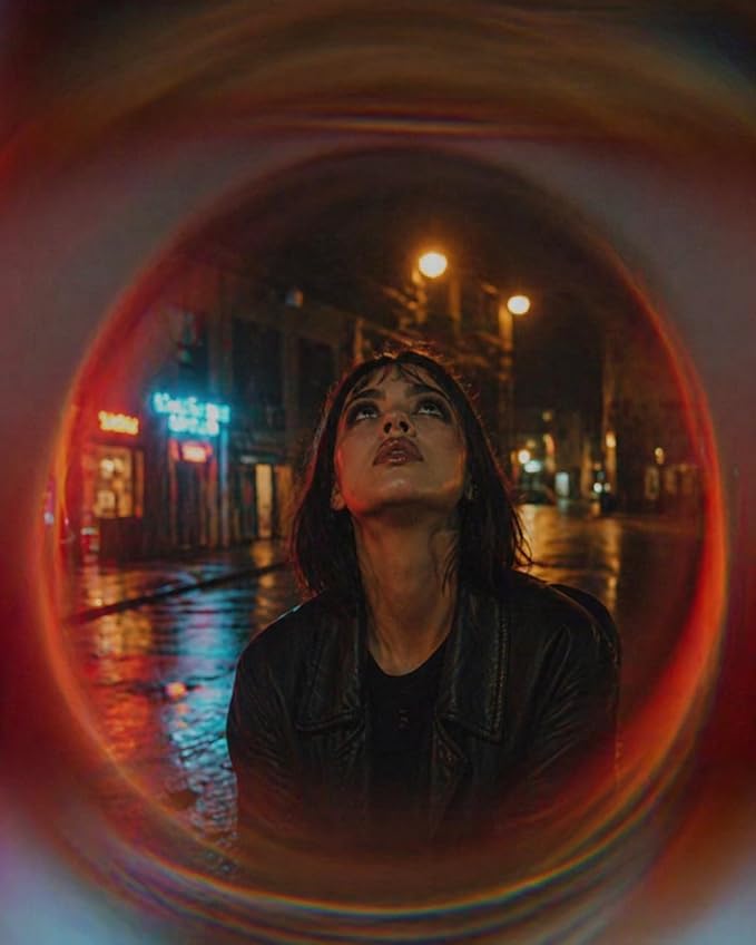 Camera Vortex Effect Filter, 67MM Prism Film Special Effects Glass Lens - Image 4