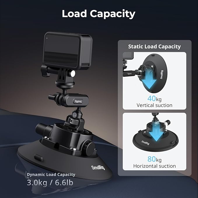 SMALLRIG 6" Suction Cup Mount - Image 3