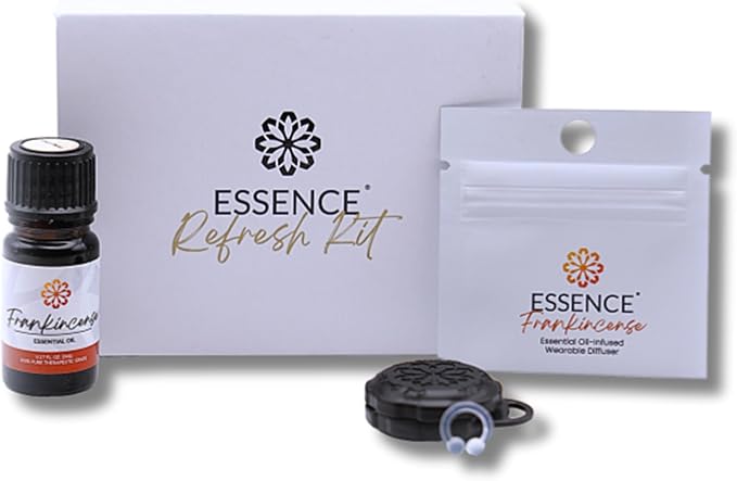 Essence Wearable Aromatherapy Nasal Diffuser – Frankincense Essential Oil Nose by Essence