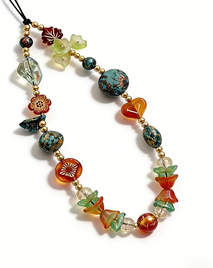Cute Beaded Camera Wrist Strap for Phone, Digital Camera Charm Lanyard - Image 7