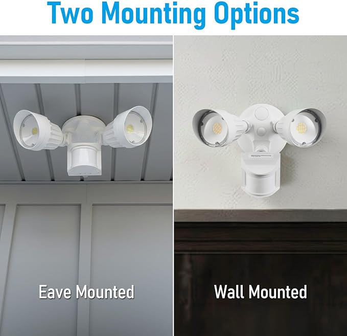 LEONLITE 3CCT LED Security Light, Motion Sensor Outdoor Lights, Dusk to Dawn - Image 8