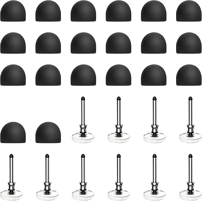 20 Rubber Tips+10 Transparent Disc Tips, High Precision | High Sensitivity by YITIAOXIAOYU