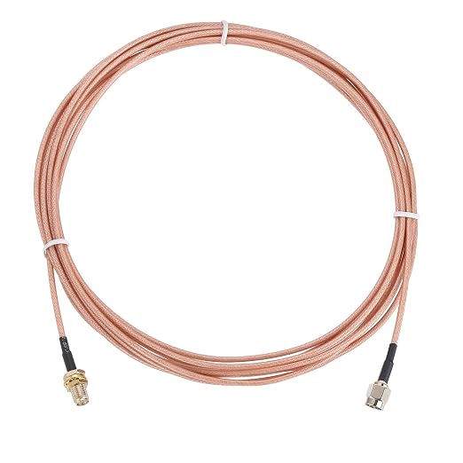 MECCANIXITY SMA Antenna Extension Cable, 16.4ft SMA Male Inner Pin to Female by MECCANIXITY
