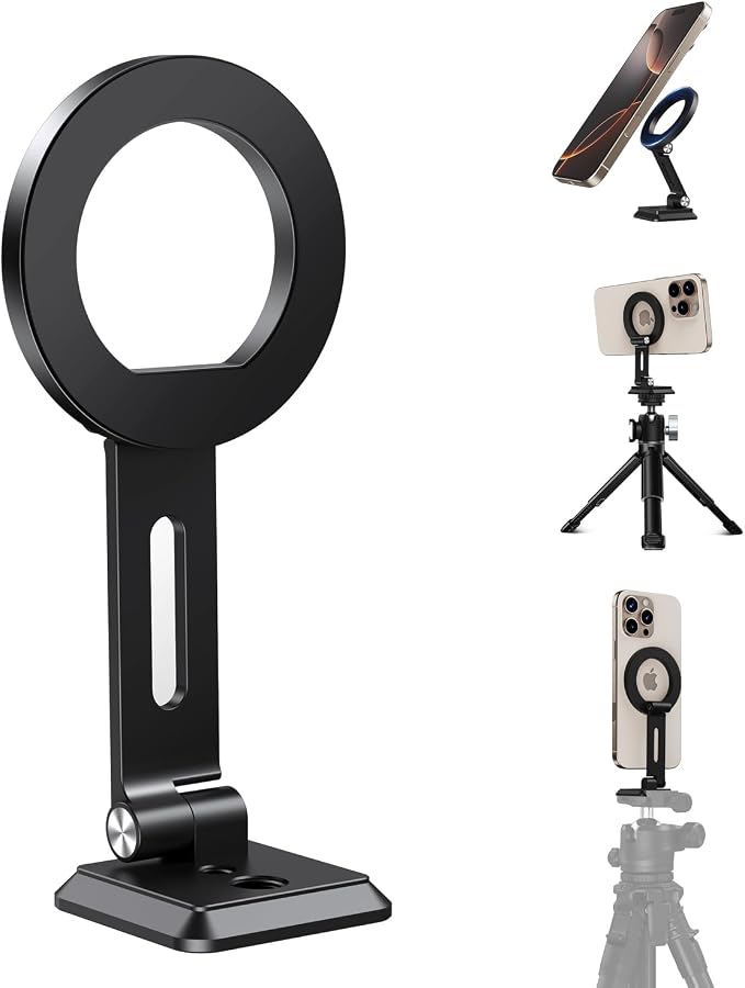 elitehood Aluminum Magsafe iPhone Tripod Mount by Builtyourelitelive