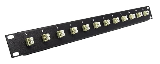 Ultra Spec Cables 12 Port LC Fiber Patch Panel Multimode 19" - Image 5