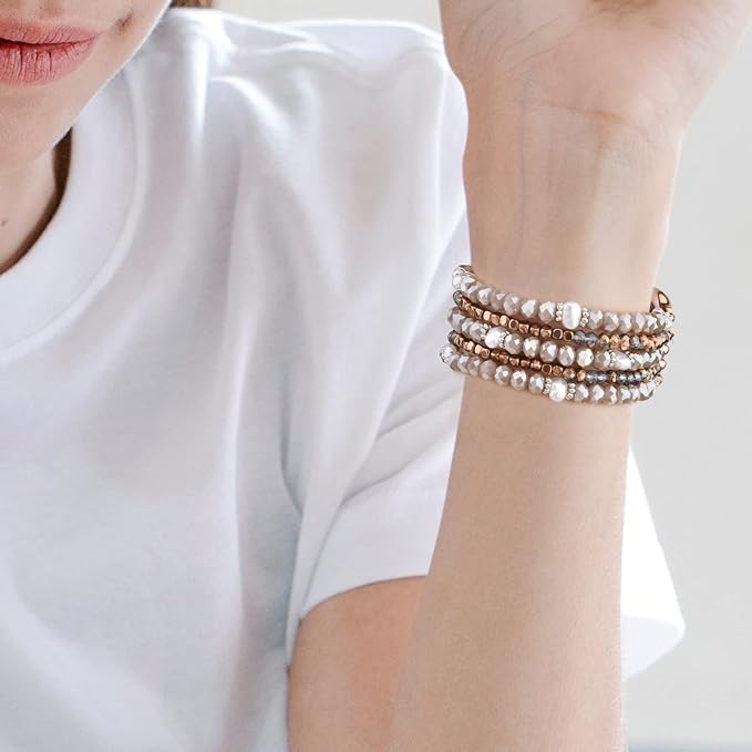 MOFREE Beaded Bracelet Compatible - Image 6