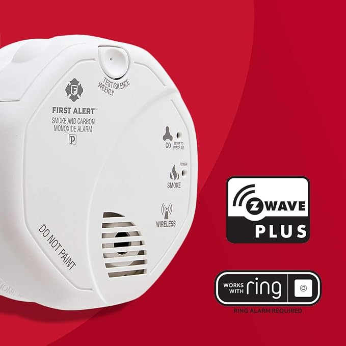 1044817 Wireless Smoke & Carbon Monoxide Alarm Works - Image 3
