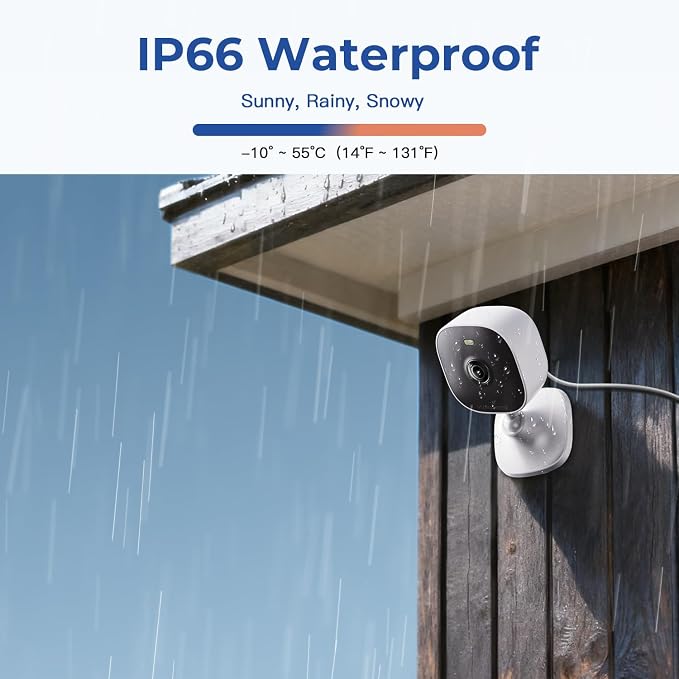 4MP Indoor Cameras for Home Security Outdoor, Home Security Camera System - Image 2