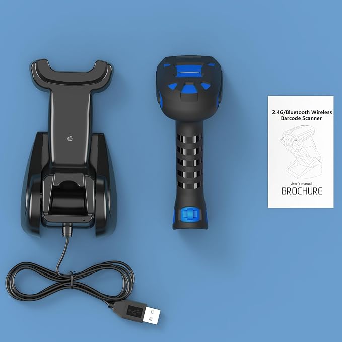 Alacrity Long Distance 1D 2D Industrial Barcode Scanner, Wireless Charging - Image 7