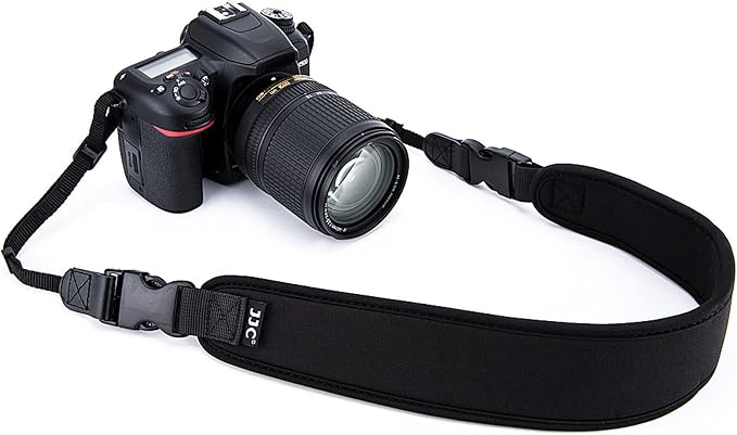 DSLR Camera Neck Strap, Soft Neoprene Shoulder Belt by JJC