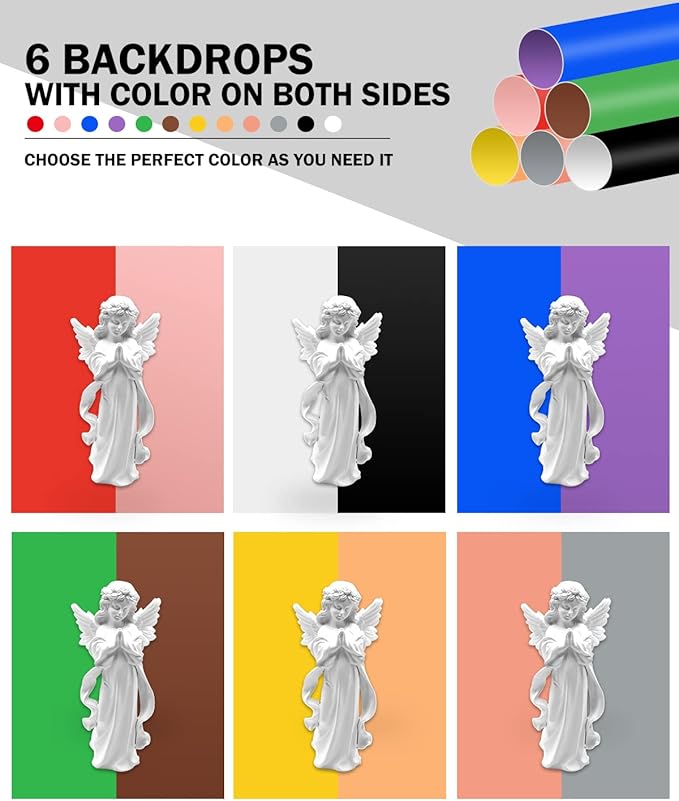 PULUZ 9.8"/25cm Foldable Portable Photo Studio Light Box, Adjustable Brightness - Image 5