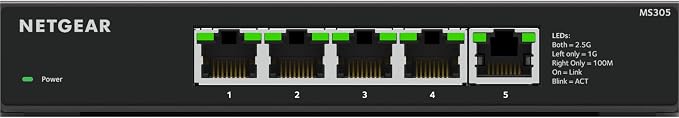 NETGEAR 5-Port 2.5G Multi-Gigabit Ethernet Unmanaged Network Switch - - Image 8