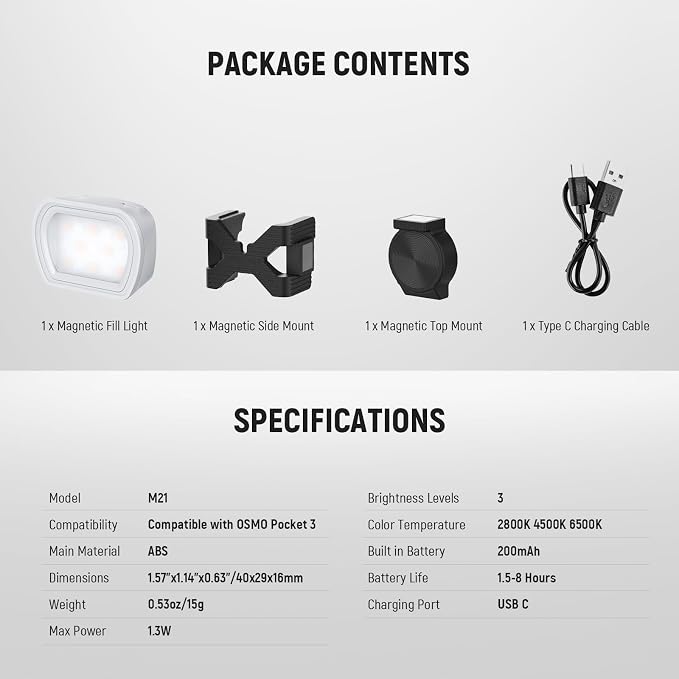 NEEWER Basics Magnetic Auxiliary Light Compatible - Image 9