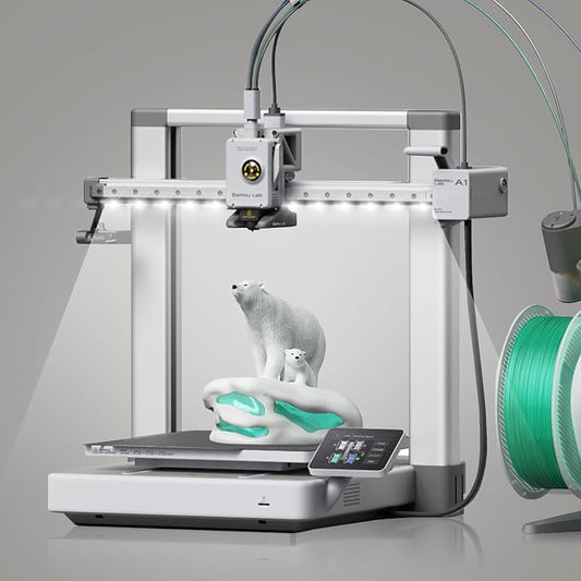 3D Printer LED Light Strip Kit for Bambu Lab A1, 24V 190mm High Brightness by UniTak3D