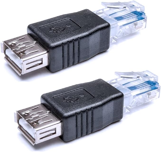Herfair Ethernet to USB Adapter 2PCS by Herfair