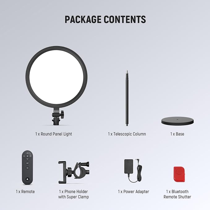 NEEWER Basics 12" 24W Large Ring Light - Image 9