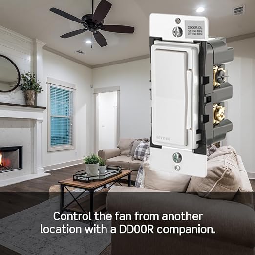 Leviton Decora Smart Fan Speed Controller, Z-Wave Plus - Image 5