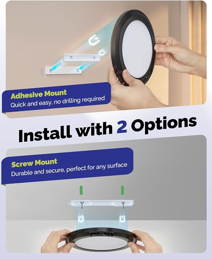 10, 000mAh Rechargeable Ceiling Light - Image 6