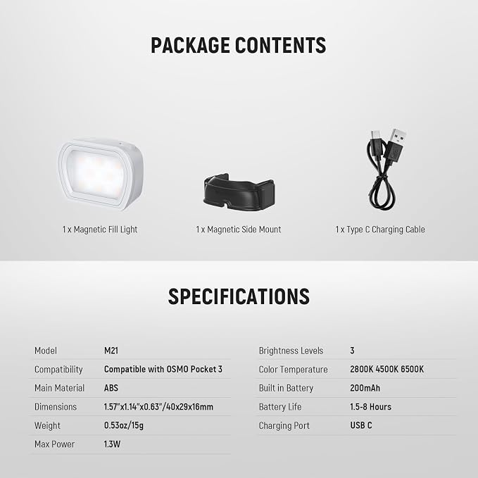 NEEWER Basics Magnetic Auxiliary Light Compatible - Image 9