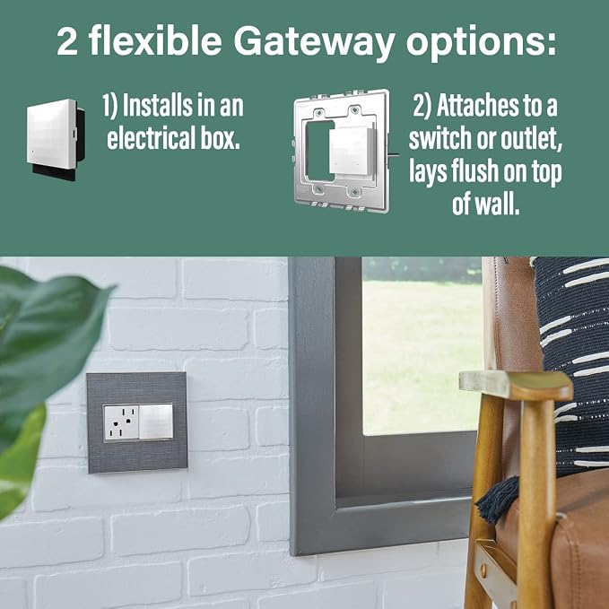 Legrand adorne with Netatmo Smart Home Gateway/Hub in Magnesium - Image 6
