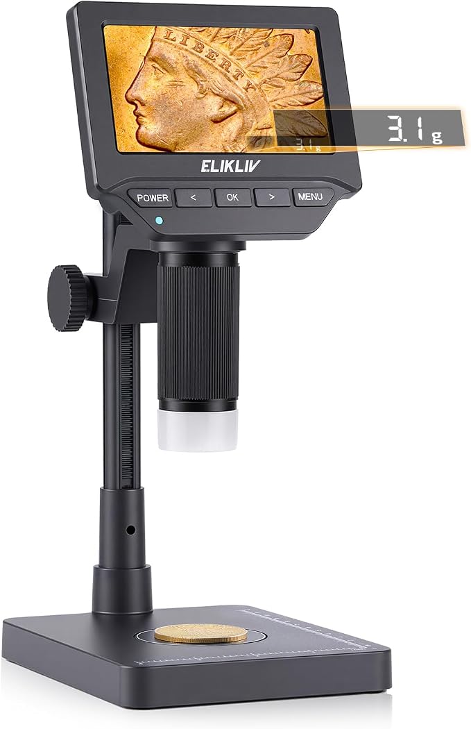 Elikliv EDM4C Coin Microscope by Elikliv