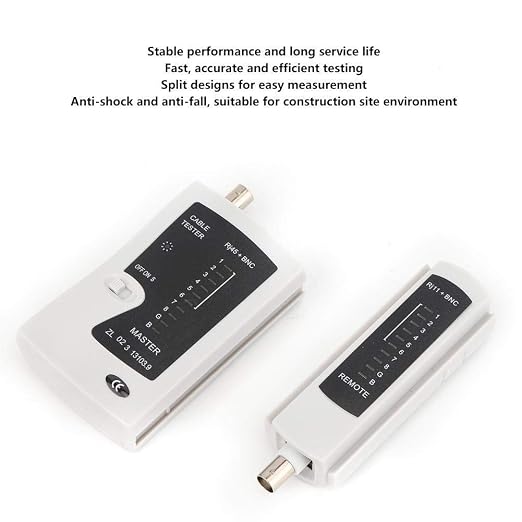 Garosa Professional RJ45 BNC Cable Tester - Image 5